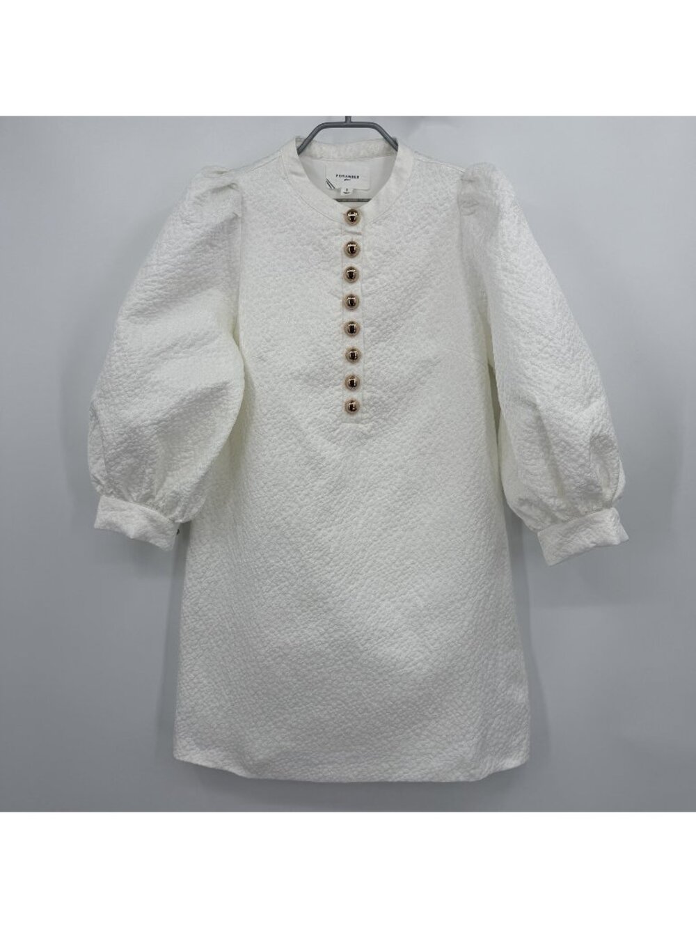 Pomander Place by Tuckernuck Women's White Jacquard Samantha Dress sz XS NWT*